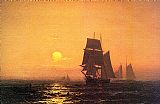 Famous Sunset Paintings - haas Into the Sunset